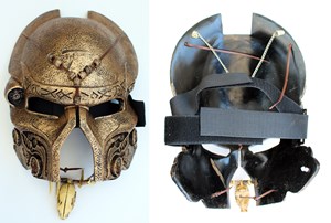 Gold Predator Mask